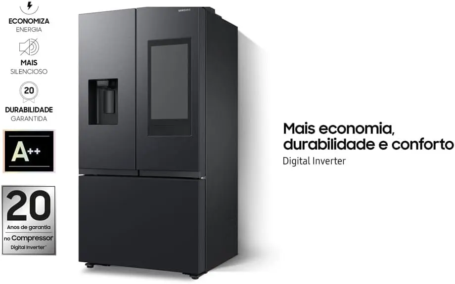 Benefícios da Geladeira Samsung French Door Family
