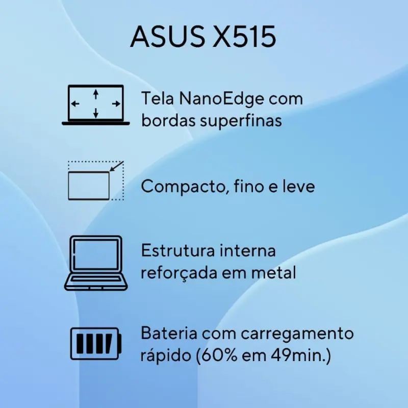 Os Benefícios do Notebook ASUS X515