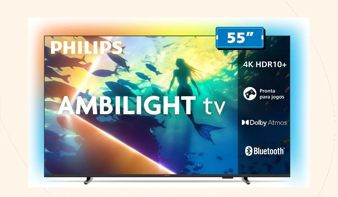 A TV Philips Ambilight é Boa