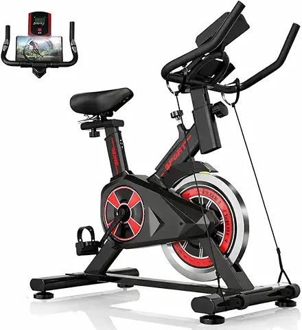 Bicicleta Ergométrica de Spinning Silenciosa