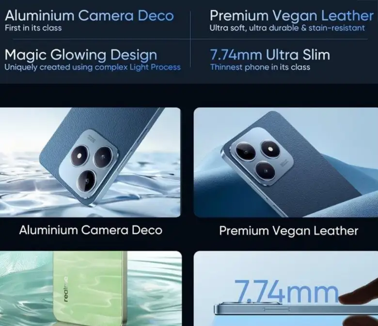 As Especificações Técnicas do Realme C63 Dizem Que Ele é Bom Para Usar o Dia Todo