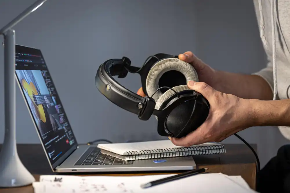 Tela, Áudio e Experiência Profissional no Notebook