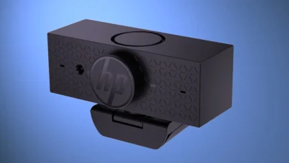 Webcam 1080p HP 360 com Ajuste Automático de Luz