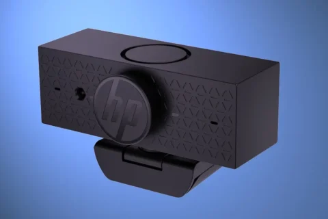 Webcam 1080p HP 360 com Ajuste Automático de Luz