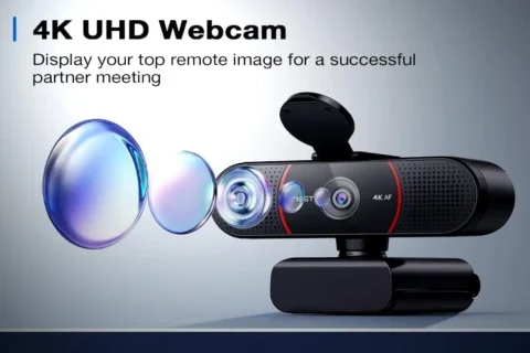 Webcam EMEET C960 4K Sensor Sony UHD é Boa