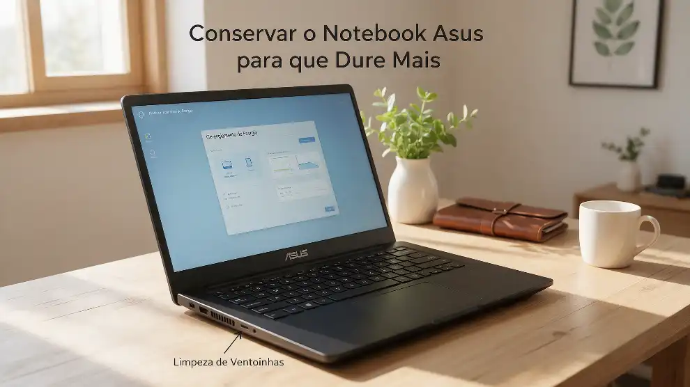 Como Conservar o Notebook Asus para que Dure Mais