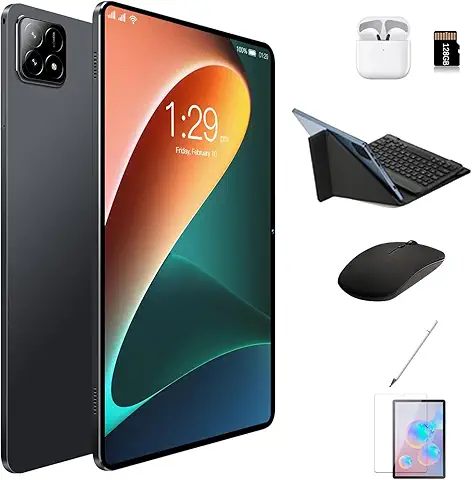 Tablet pad7, com sistema Android 14, tela de 10,1 polegadas, 16 GB + 512 GB de armazenamento