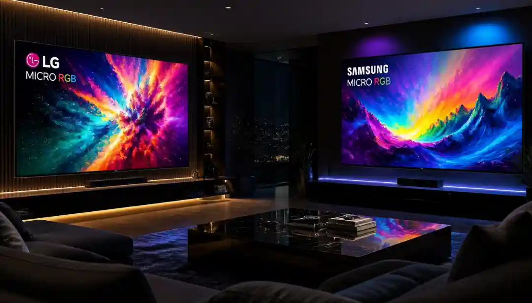 a Chegada do Micro RGB nas Smart TVs LG e Samsung