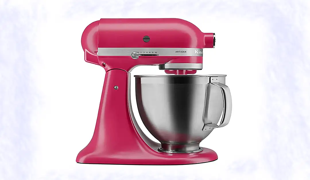 Batedeira Planetária Artisan KitchenAid Hibiscus é Boa