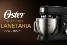 Batedeira Planetária Oster Bowl Inox III é Boa