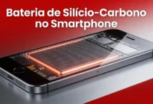 Bateria de Silício-Carbono no Smartphone