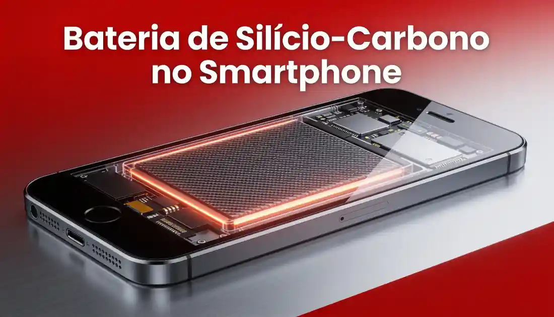 Bateria de Silício-Carbono no Smartphone