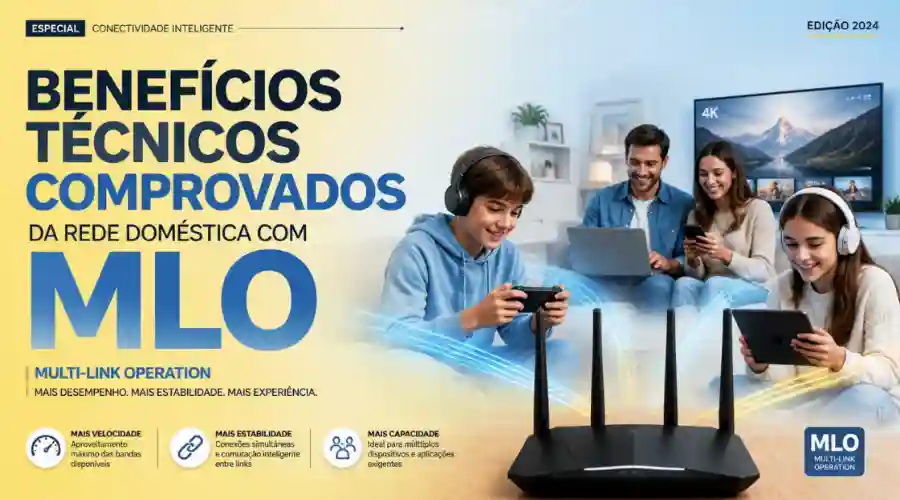 Benefícios técnicos comprovados da rede doméstica com MLO