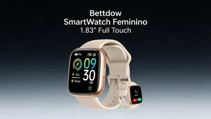 Bettdow SmartWatch Feminino 1.83" Full Touch é Bom