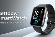 Bettdow SmartWatch com Ecrã tátil e Alexa: Vantagens e Desvantagens