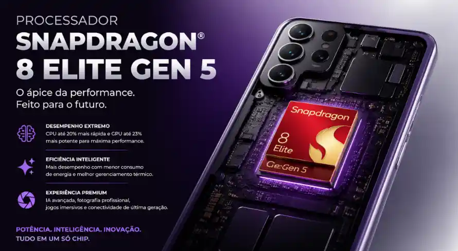 Como Funciona o Processador Snapdragon 8 Elite Gen 5 no Smartphone