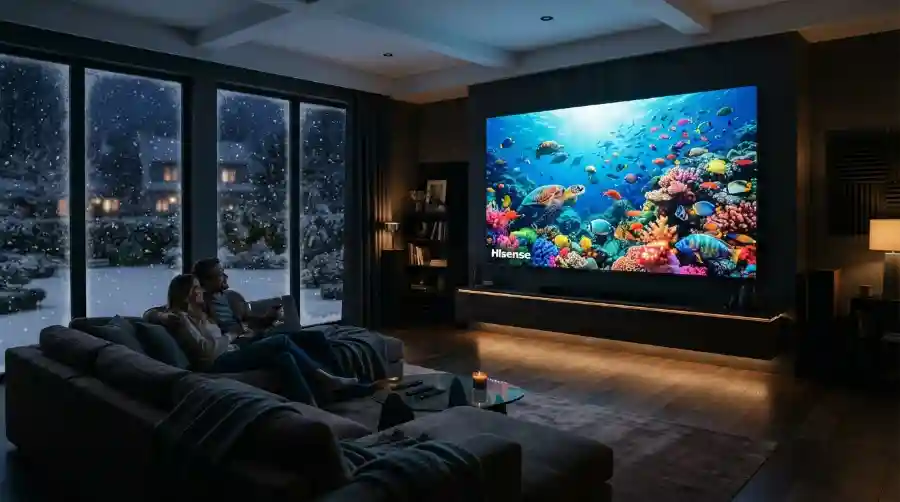 O que é o micro LED de 163 polegadas da TV Hisense