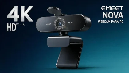 EMEET Webcam NOVA 4K para PC Ultra 4K HD