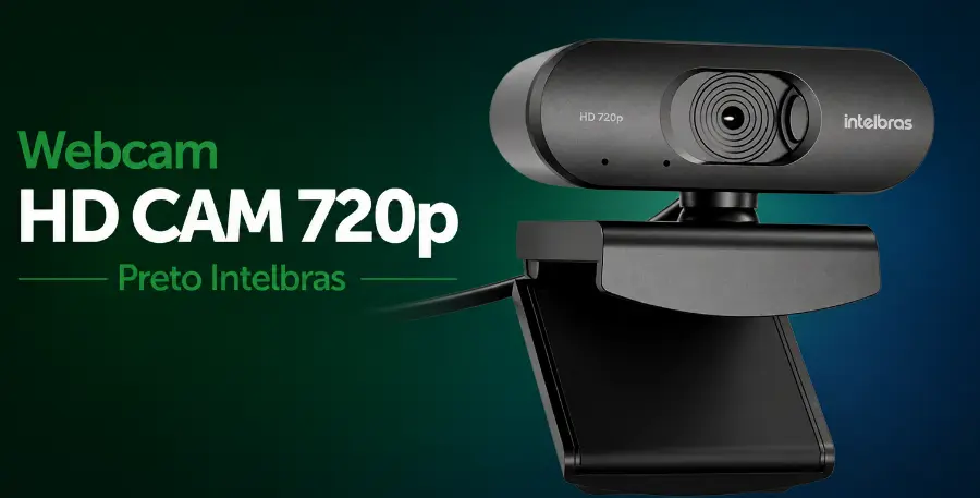 Webcam Intelbras HD CAM 720p