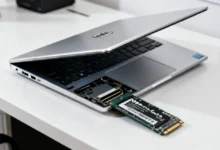 NVMe PCIe Gen5 no notebook Dell XPS 14