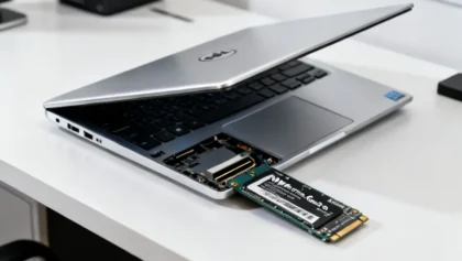 NVMe PCIe Gen5 no notebook Dell XPS 14