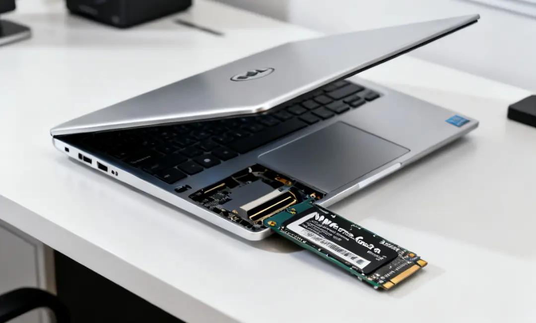 NVMe PCIe Gen5 no notebook Dell XPS 14