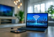 Notebook com Wi-Fi 7