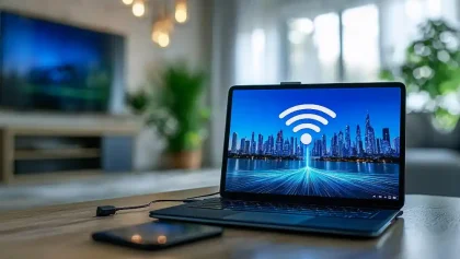 Notebook com Wi-Fi 7