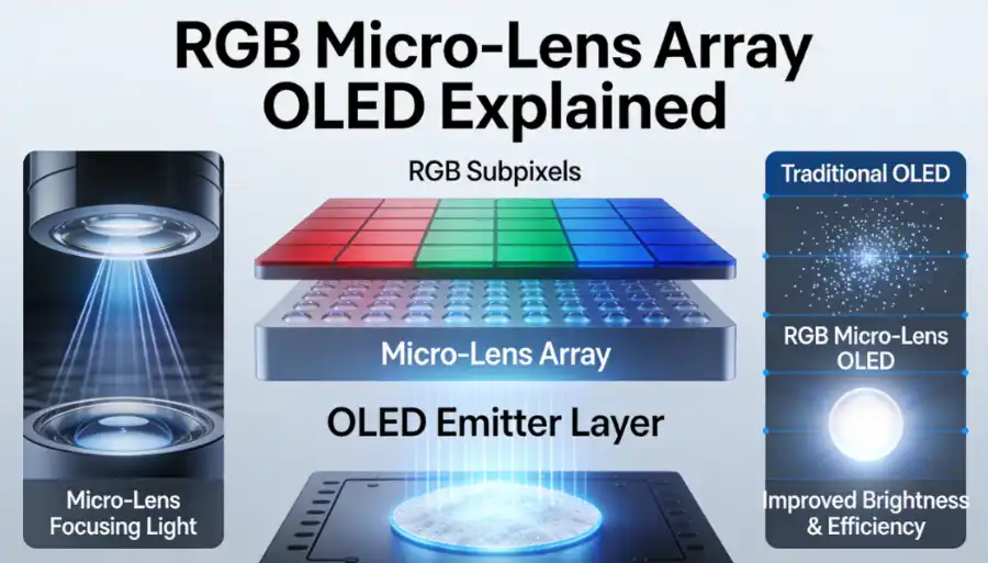 O Que é RGB Micro-Lens Array OLED e Como Essa Tecnologia Surgiu