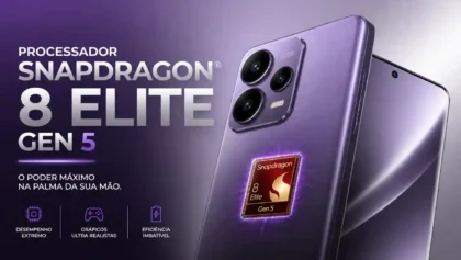 Processador Snapdragon 8 Elite Gen 5 no Smartphone