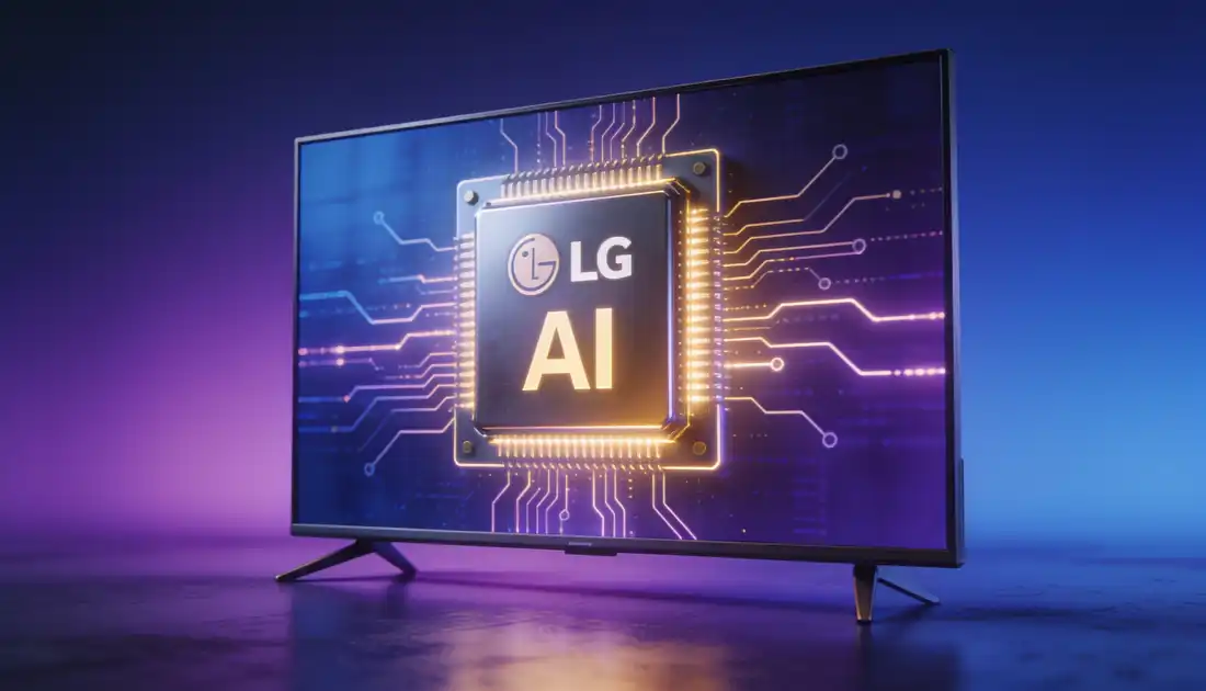 Processador de Imagem com IA na Smart TV LG