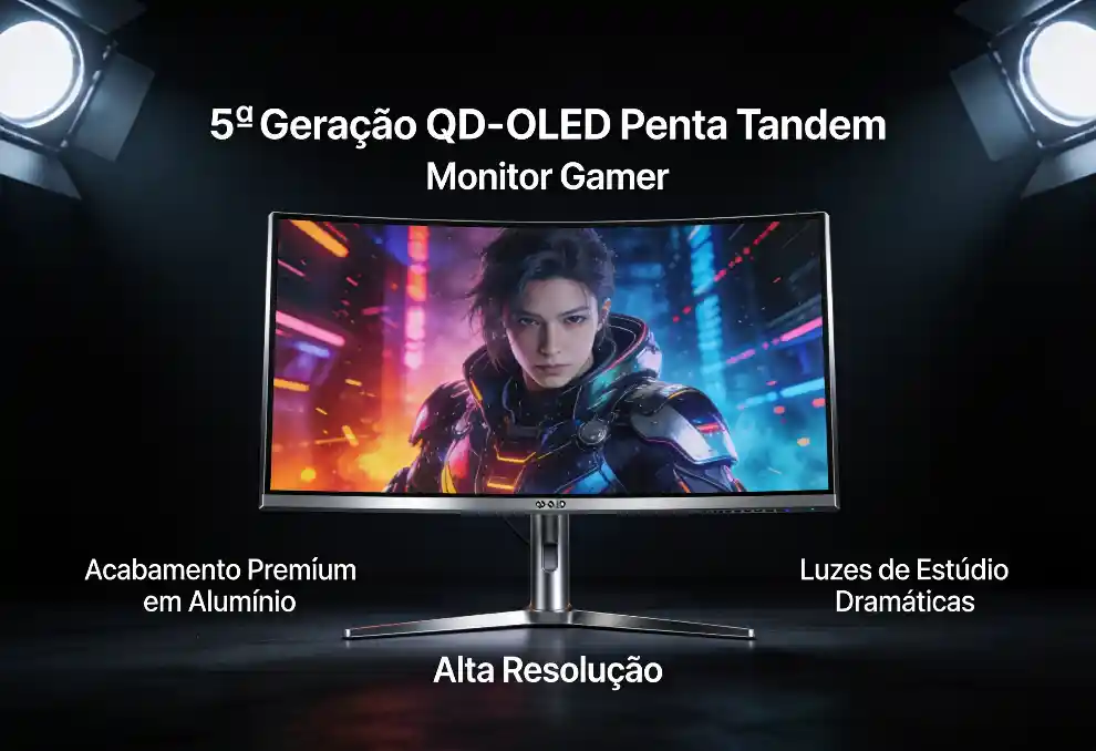 O Que É o Painel QD OLED de Quinta Geração Penta Tandem