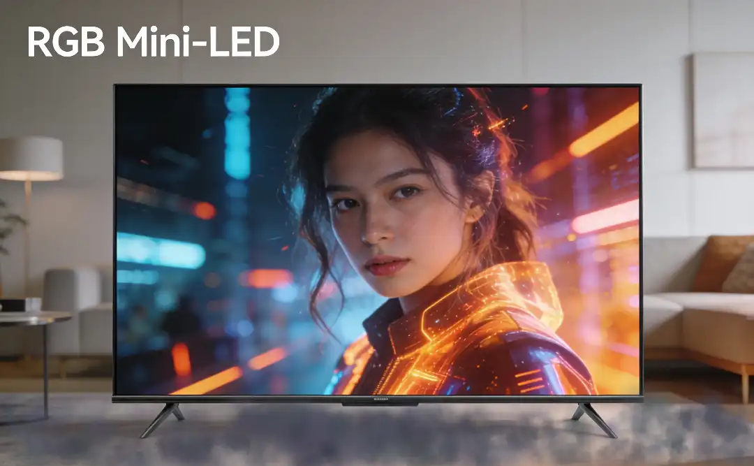 RGB Mini-LED na Smart TV Hisense UR9