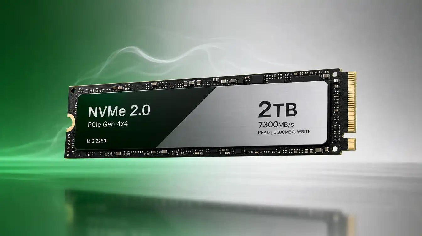 SSD de Formato NVMe 2.0 Quente