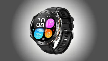 Smartwatch Esportivo GPS 10ATM, Relógio Inteligente