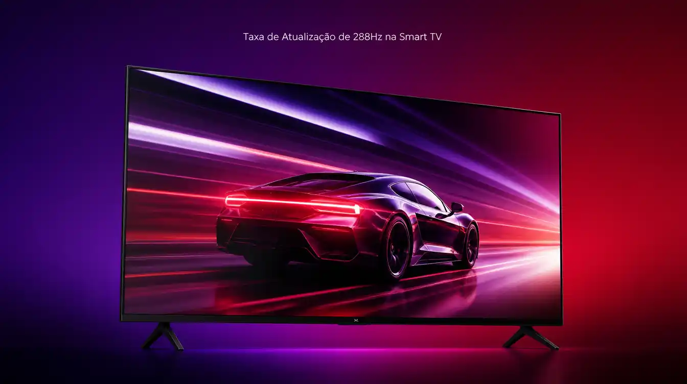 Taxa de Atualização de 288Hz na Smart TV