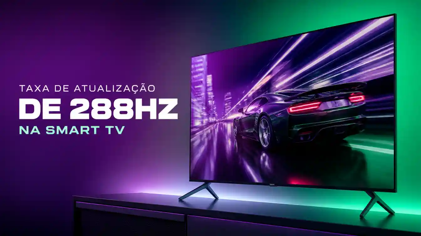 O Que Significa a Taxa de Atualização de 288Hz na Smart TV