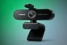 Webcam Full HD Intelbras WCI1080P 60 FPS