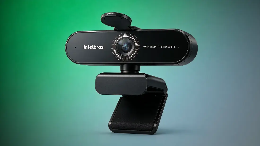 Webcam Full HD Intelbras WCI1080P 60 FPS