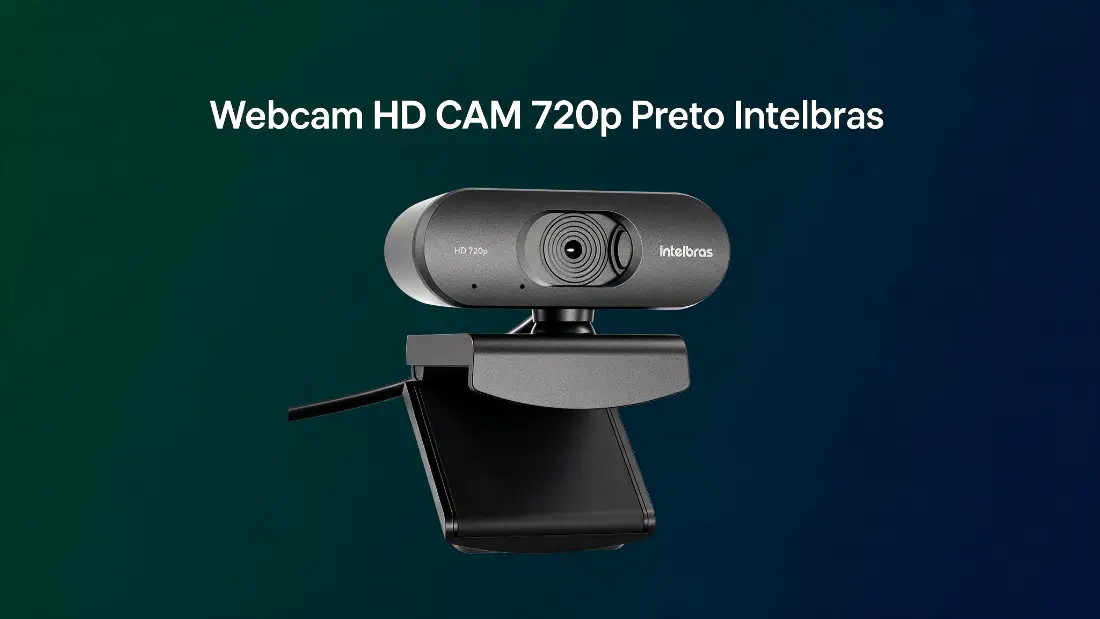 Webcam Intelbras HD CAM 720p