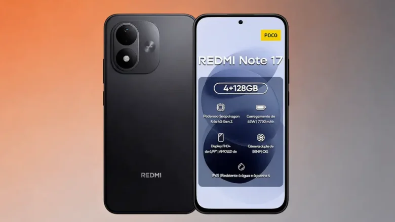 XIAOMI Redmi Note 17 4G LTE 4GB